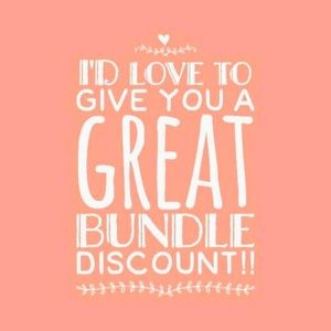 Accepting reasonable bundle deals!
